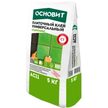 AC11 ТЕХНО клей стандарт [C0] для керамической и клинкерной плитки ОСНОВИТ