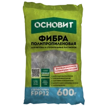 Фибра полипропиленовая СЭЙФСКРИН FPp12 ОСНОВИТ