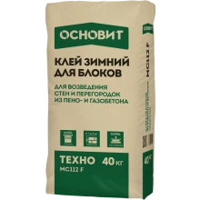 ТЕХНО клей монтажный MC112 F зимний ОСНОВИТ