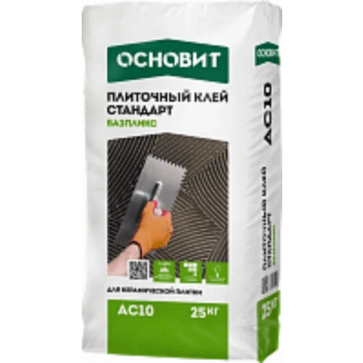 БАЗПЛИКС AC10 (Н) клей стандарт для керамической плитки ОСНОВИТ