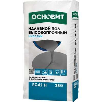 НИПЛАЙН FC42 (У) наливной пол высокопрочный ОСНОВИТ НИПЛАЙН FC42 (У) наливной пол высокопрочный ОСНОВИТ