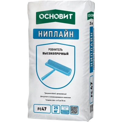 Ровнитель высокопрочный НИПЛАЙН FC47 ОСНОВИТ Ровнитель высокопрочный НИПЛАЙН FC47 ОСНОВИТ